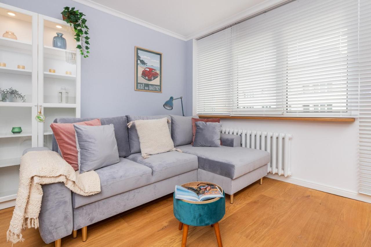 Cozy Pastel Two Bedroom Apartment In Central Gdynia By Noclegi Renters Eksteriør bilde